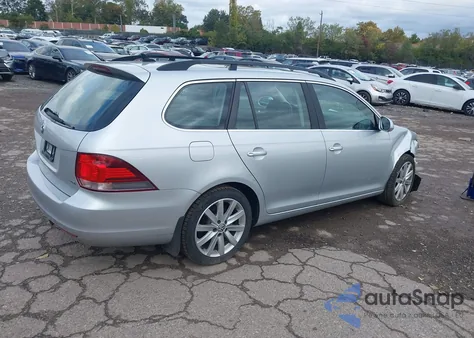 2014 Volkswagen Jetta Sportwagen 2.0L Tdi из США, поврежденный, VIN 3VWML7AJ1EM628675